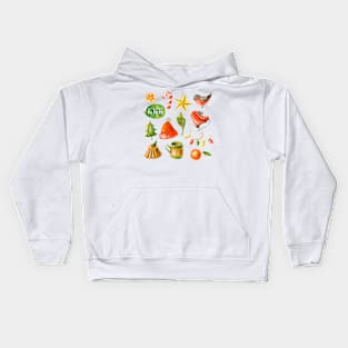 Christmas Theme Kids Hoodie